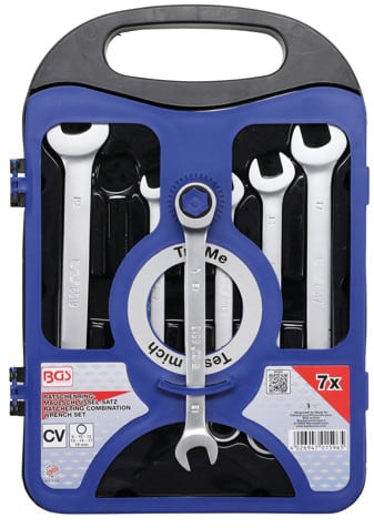 Set de chei combinate cu clichet 8-19mm