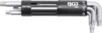 Set de chei Torx tip L extra lungi T10-50 | 8 piese, BGS 805