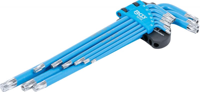 Set de chei Torx tip L T10 - T50| 9 piese
