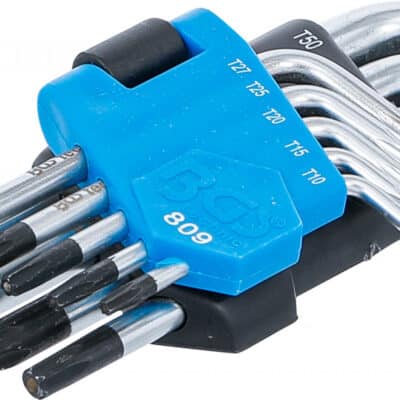 Set de chei Torx tip L T10-T50 | 9 piese, BGS 809