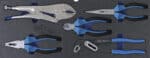 Set de clesti combinati | echipare 44929 pentru dulap de scule | 5 piese