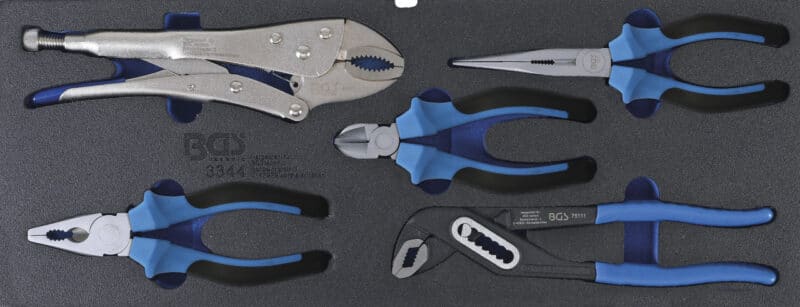 Set de clesti combinati | echipare 44929 pentru dulap de scule | 5 piese