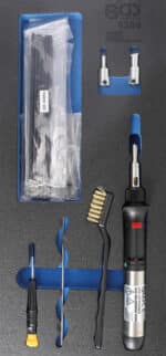 Set de reparatii pentru piese din plastic cu baghete si pistol de lipit pe gaz