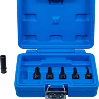 Set extractoare pentru electrod bujie incandescenta, antrenare 6,3 mm (1/4"), 6 piese, BGS 5290