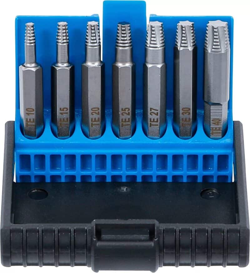 Set extractoare pentru suruburi cu cap Torx T-Star T10-T40