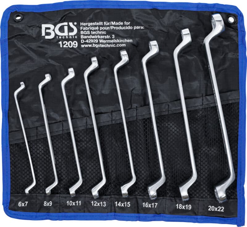 Set inelare cu cot 6x7-20x22mm Set inelare cu cot 6x7-20x22mm