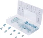 Set nipluri de gresare, Metric / Inch, 70 bucati, BGS 8065-1