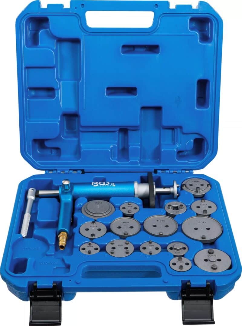 Set presa etrier pneumatica pentru inlocuit placute de frana
