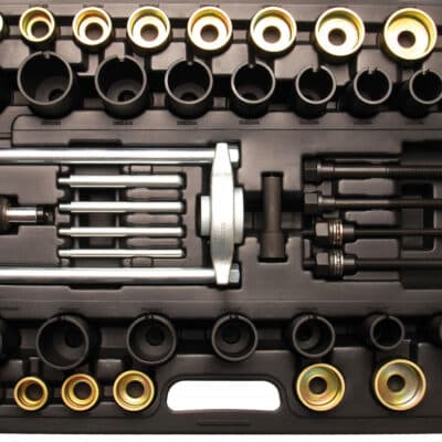 Set presa pentru montarea bucsilor pe masina cu cilindru hidraulic 10 tone