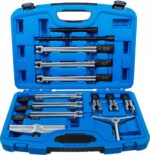 Set prese de rulmenti cu 2 si 3 brate, 12 piese, BGS 7760