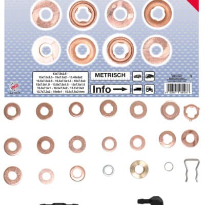 Set saibe speciale pentru injectoare, 551 piese, BGS 8107