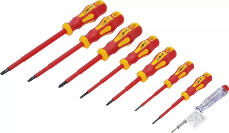 Set surubelnite izolate 1000V pentru electricieni