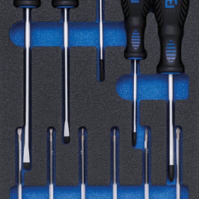 Set surubelnite pentru electricieni 11 piese | echipare 44929 pentru dulap de scule