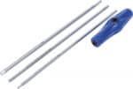 Set surubelnite torx si imbus,4 piese, pentru reglaj faruri, BGS 7840