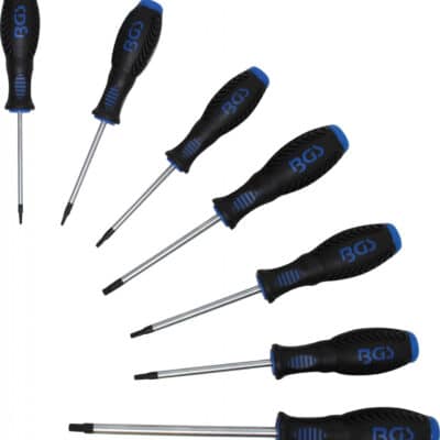 Set surubelnite TORX, T10-T40, cu maner antialunecare, BGS 7846