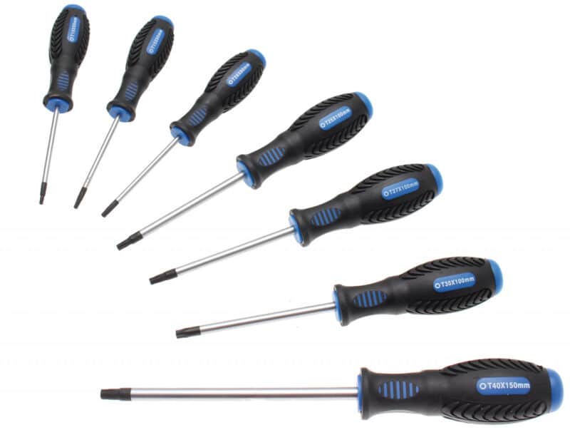 Set surubelnite Torx T8 -T40 tamperproof Set surubelnite Torx T8 -T40 tamperproof
