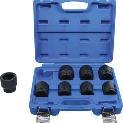 Set tubulare de impact 22-38 mm, antrenare 3/4", 8 piese, BGS 5240