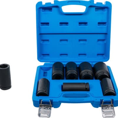 Set tubulare de impact 22 - 38 mm, antrenare 3/4", 8 piese, BGS 5241