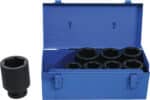 Set tubulare de impact adanci 27 - 50 mm, antrenare 1", 8 piese, BGS 5500