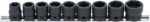 Set tubulare de impact hexagonale extra plate 13 - 24 mm