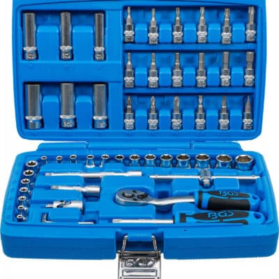 Trusa cu biti si tubulare hexagonale lungi si scurte 4 -14 mm + tubulare E-uri (E4 - E11)