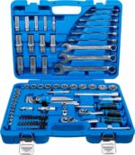 Trusa de chei tubulare si chei combinate antrenare 1/4" si 3/8"