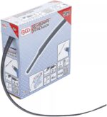 Varnis termocontractabil negru Ø 8 mm