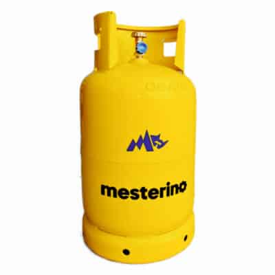 Butelie 26 litri pentru gaz MESTERINO BG26L30BAR, din metal, presiune maxima 30 bar, nealimentata cu gaz